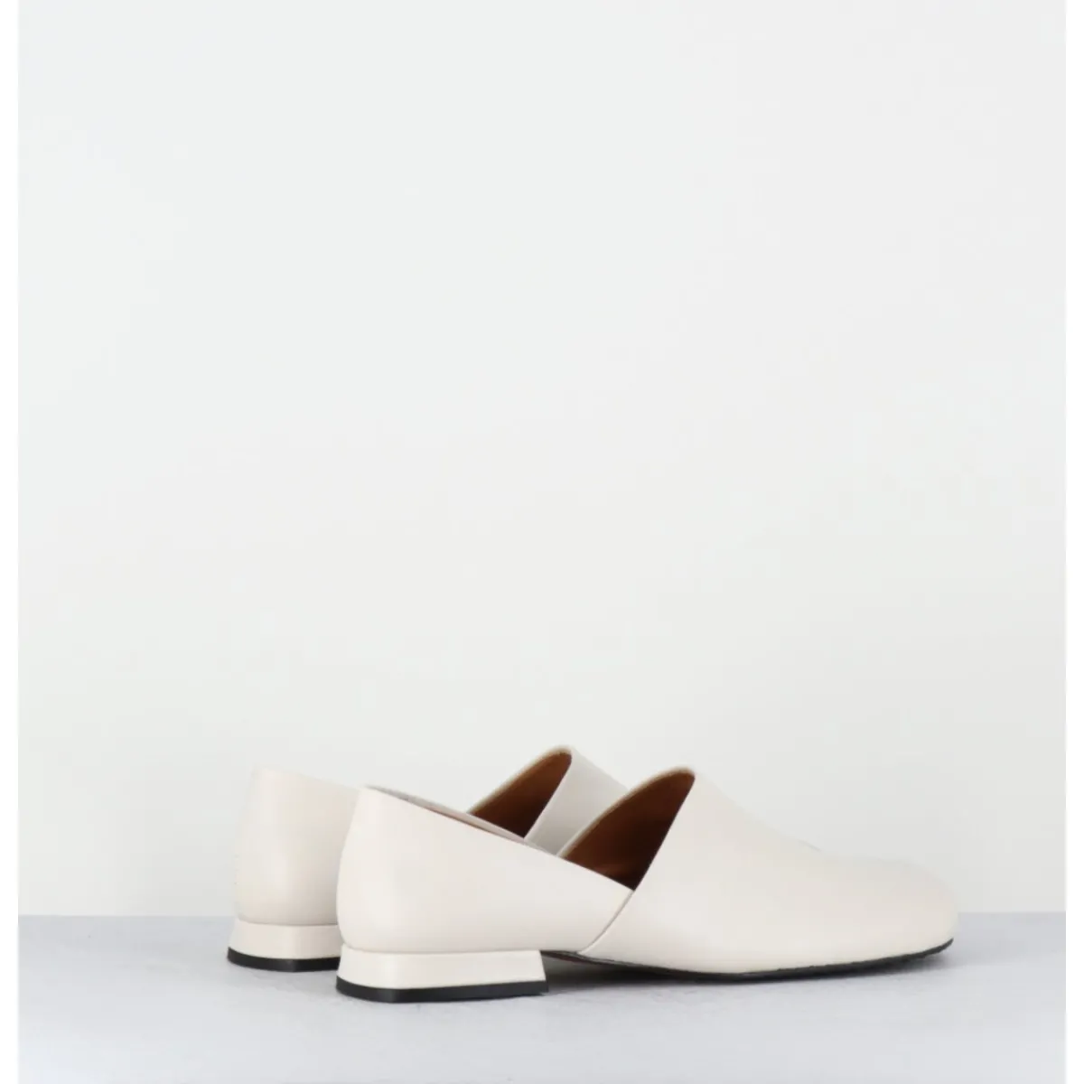 Chaussures | Ballerines^AUDLEY Chaussures minimalistes en cuir souple cassé - PAOLI MARFIL NAPPA BLANC