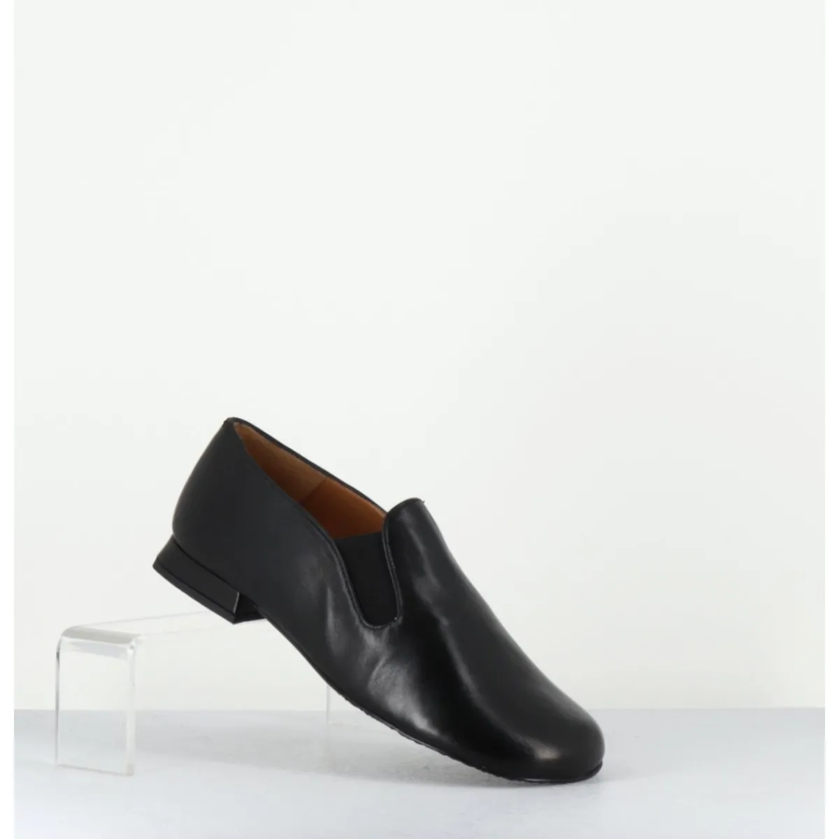 Mocassins | Chaussures^AUDLEY Chaussures minimalistes en cuir souple - LOPEZ BLACK NAPA NOIR