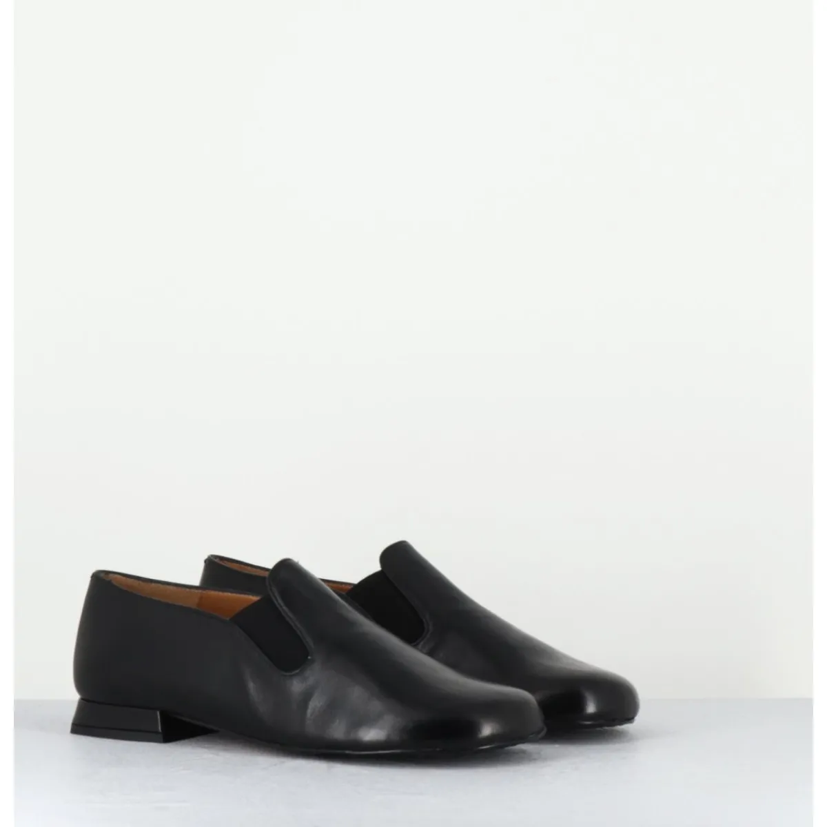 Mocassins | Chaussures^AUDLEY Chaussures minimalistes en cuir souple - LOPEZ BLACK NAPA NOIR