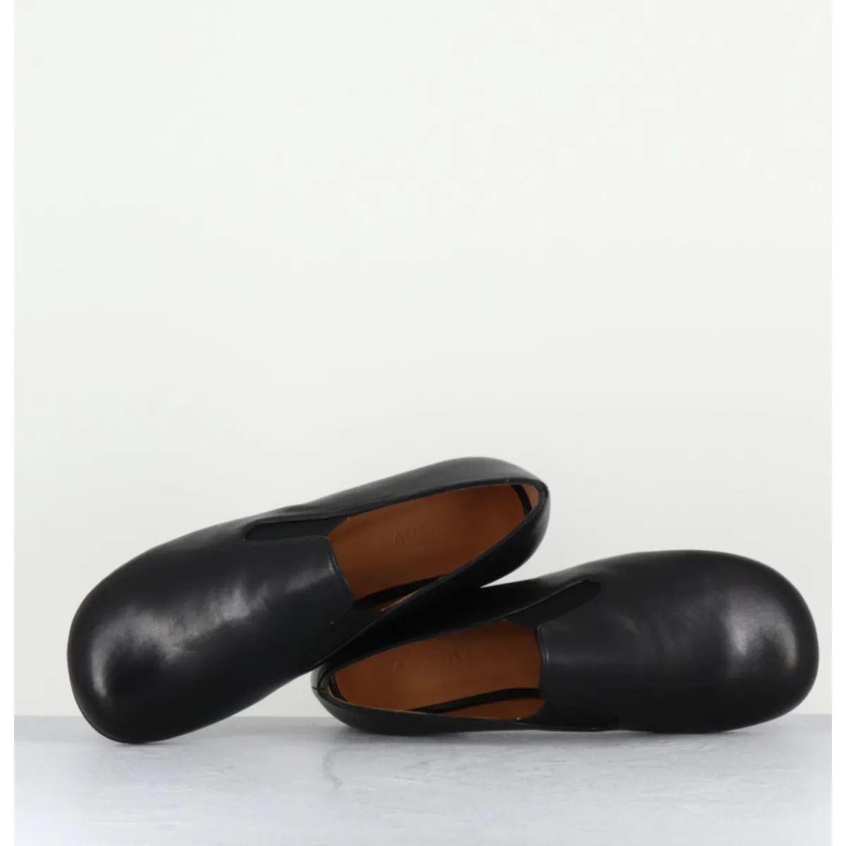 Mocassins | Chaussures^AUDLEY Chaussures minimalistes en cuir souple - LOPEZ BLACK NAPA NOIR
