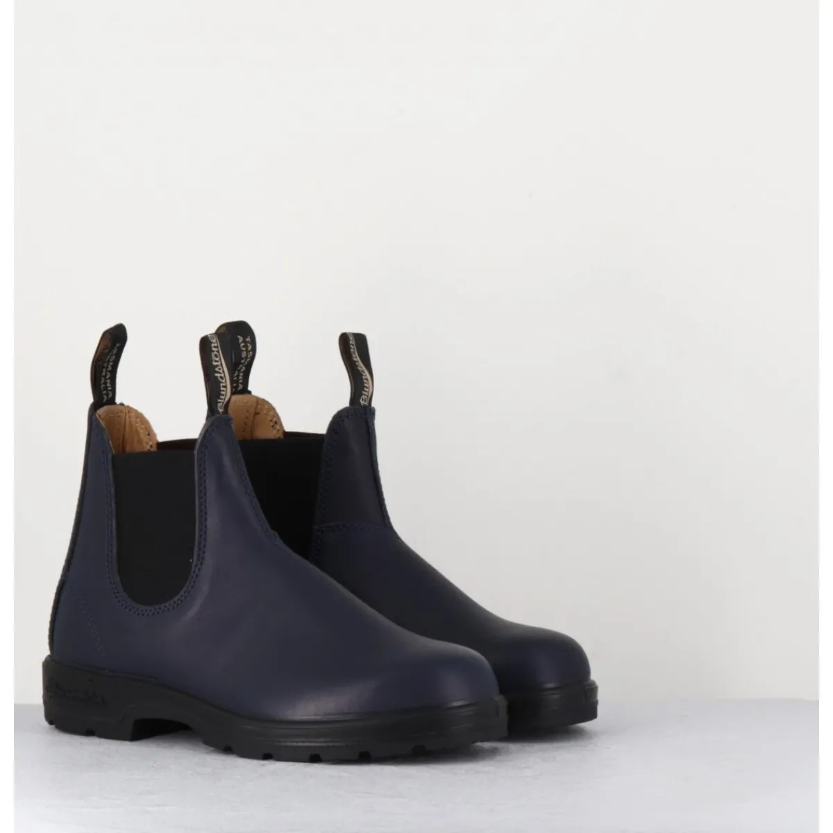 Boots^BLUNDSTONE Classic Chelsea Boots cuir mate bleu - 2246 NAVY PERI MARINE