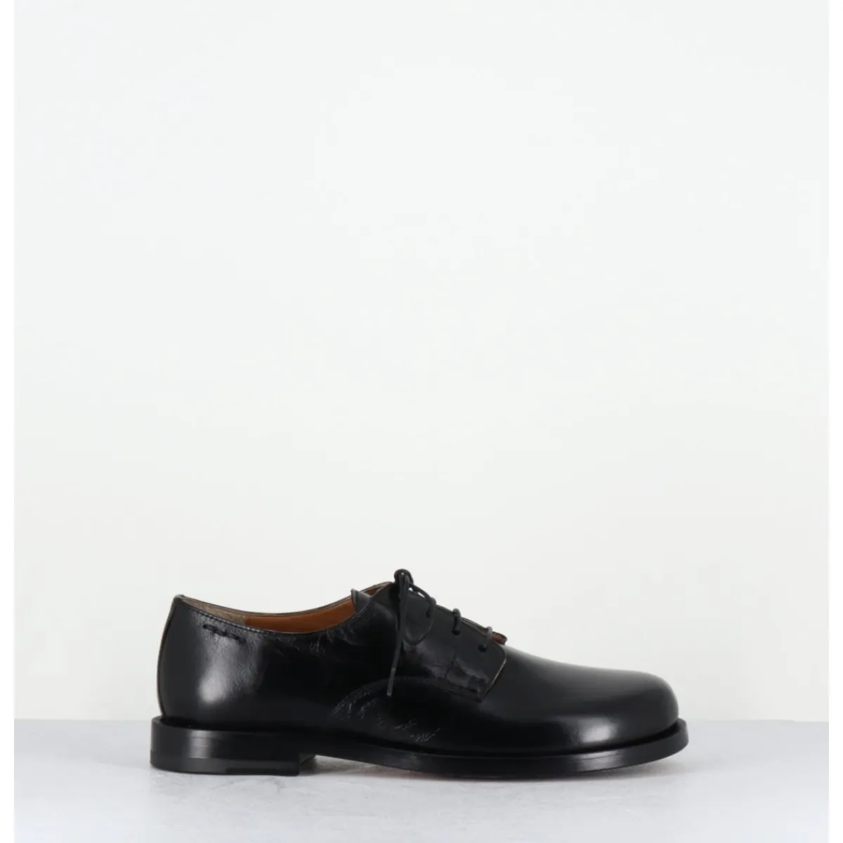 Chaussures^HOTTO Derbies en cuir bout asymétrique - 66607 ATHENE NERO NOIR