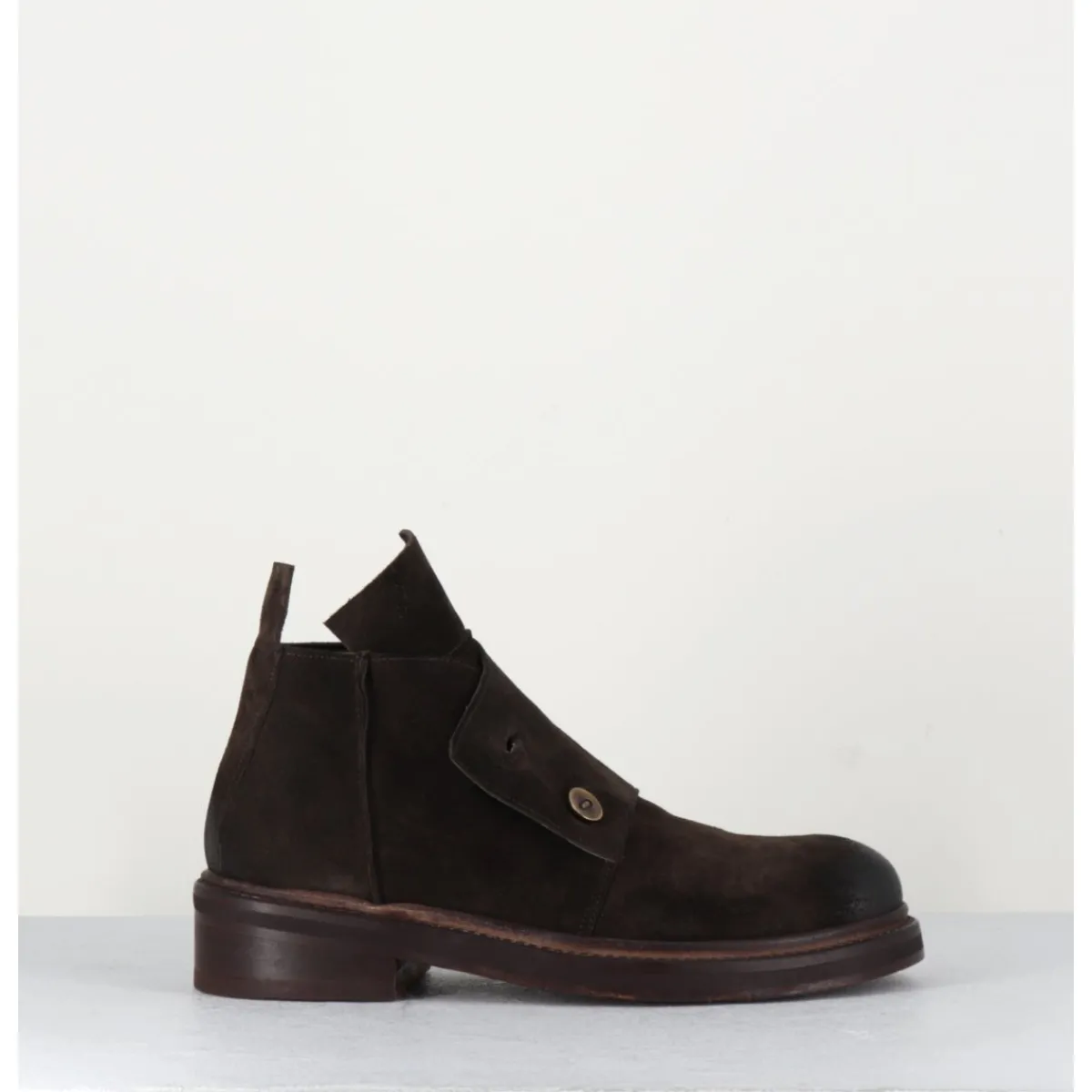 Boots | Chaussures^GARRICE LAB Derbies en nubuck - TOUCH03 PIPER MARRON