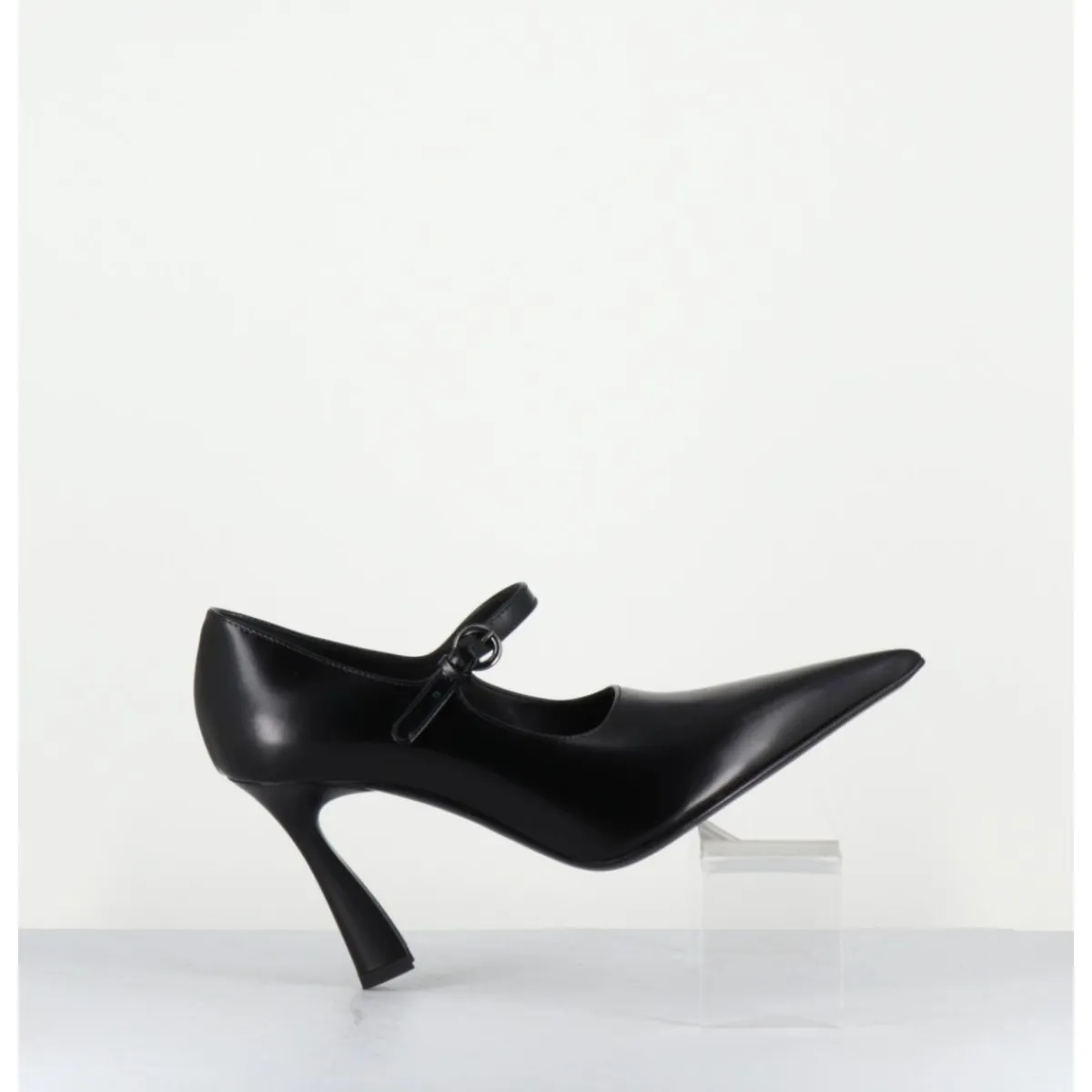 Chaussures^PREMIATA Escarpins à bride bout pointu talon haut cuir - M6590 SPLENDID NERO NOIR