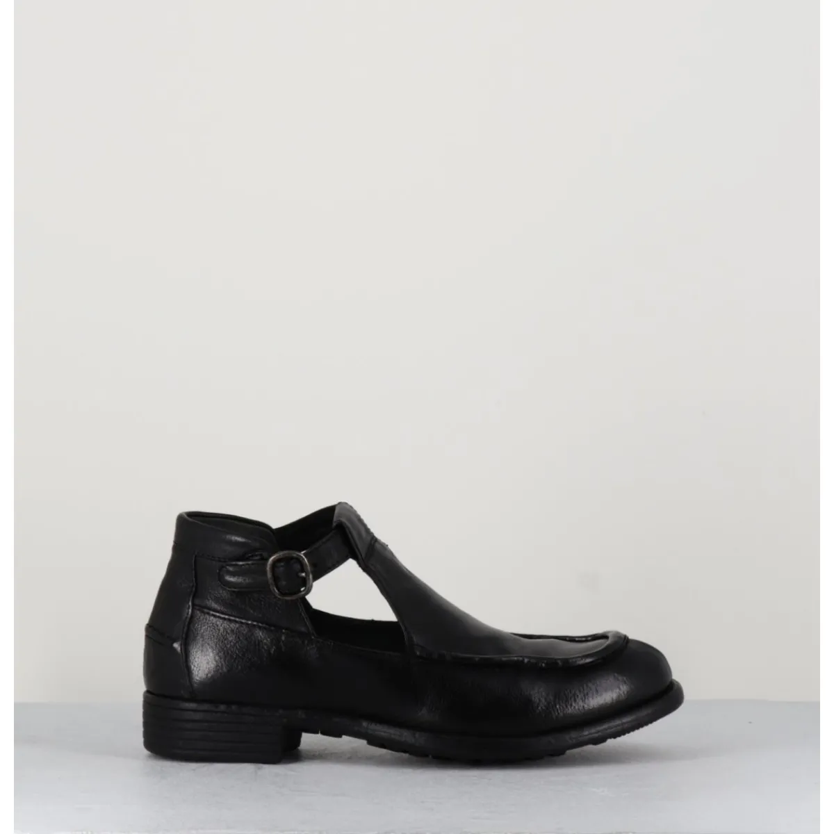 Mocassins | Chaussures^OFFICINE CREATIVE Mary-Janes en cuir - CALIXTE 032 NERO NOIR