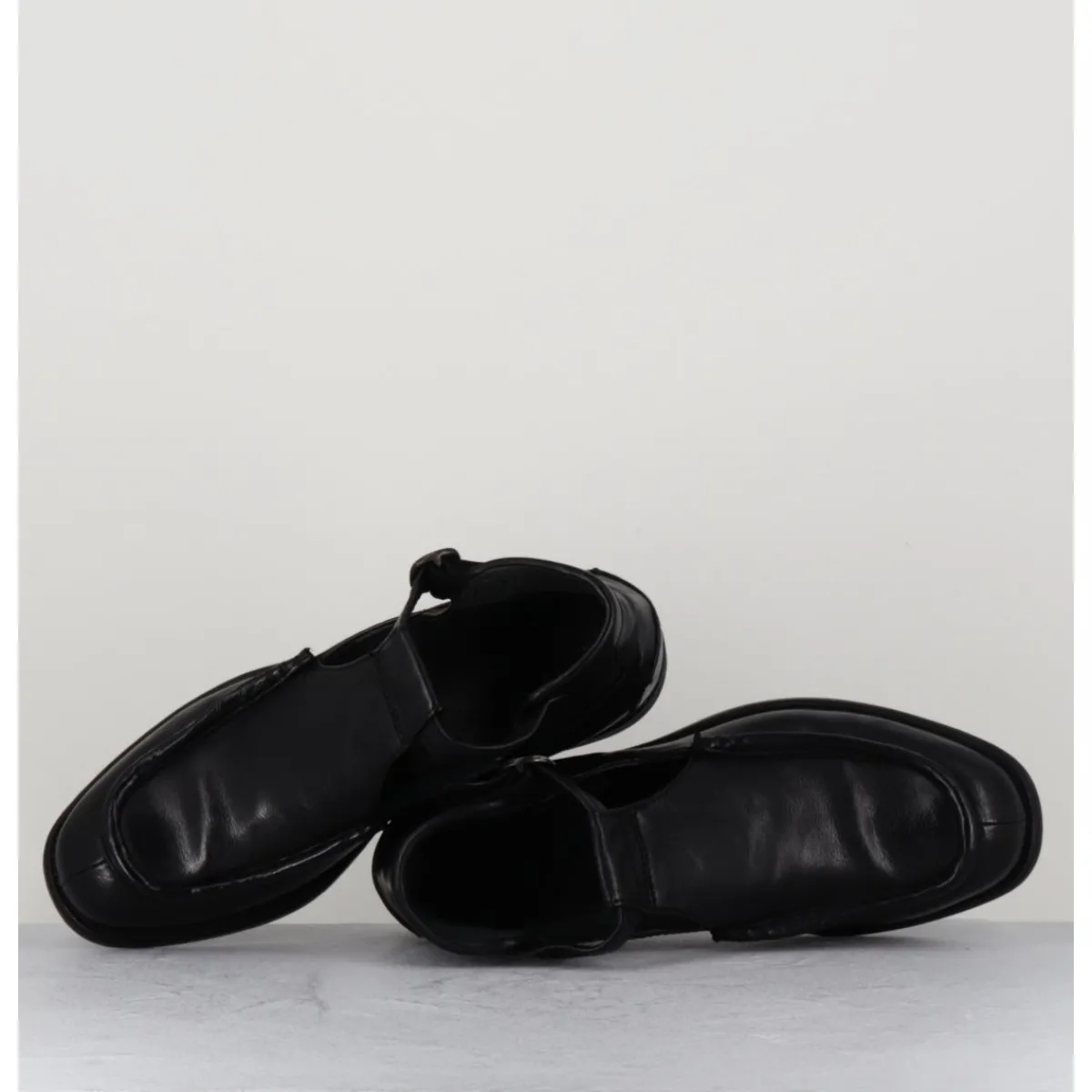 Mocassins | Chaussures^OFFICINE CREATIVE Mary-Janes en cuir - CALIXTE 032 NERO NOIR