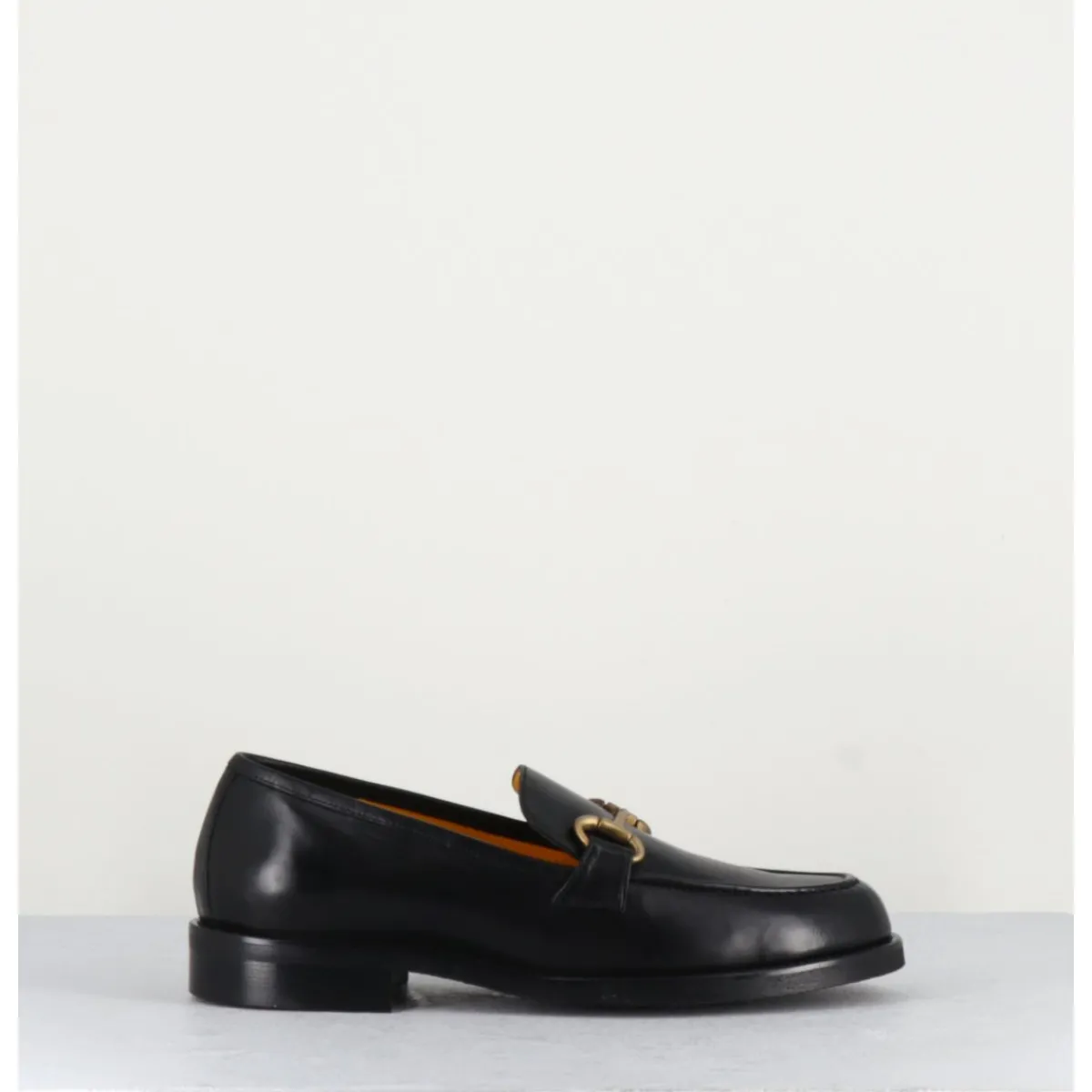 Mocassins | Chaussures^MARA BINI Mocassin à mors en cuir - M431 BLACK NOIR