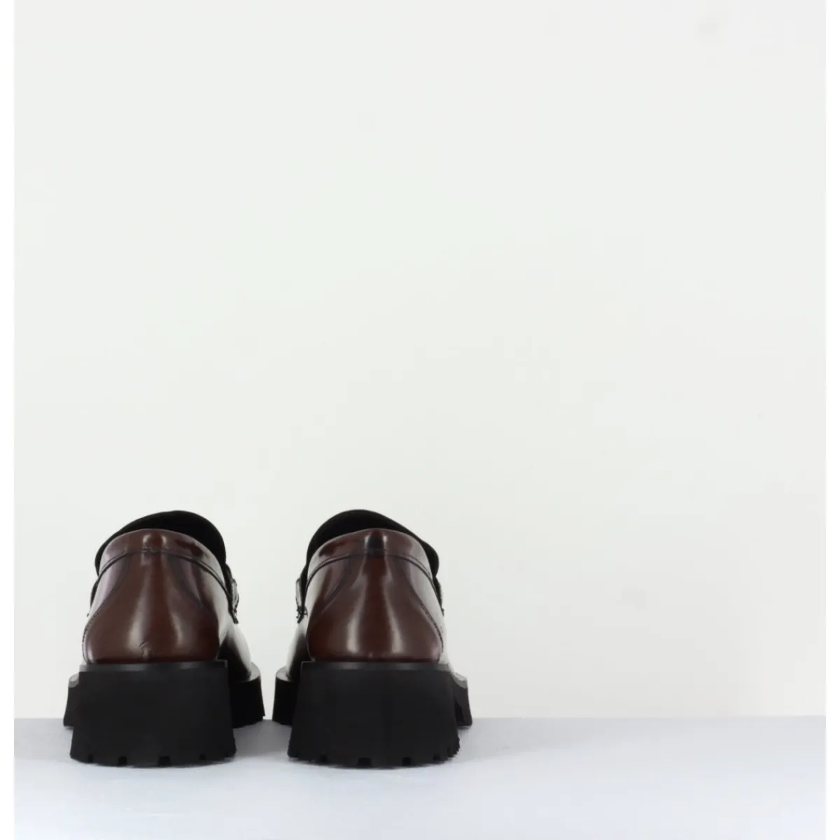Mocassins | Chaussures^GARRICE LAB Mocassin en cuir à mors doré & semelle micro - 21JMC30 MORO MARRON