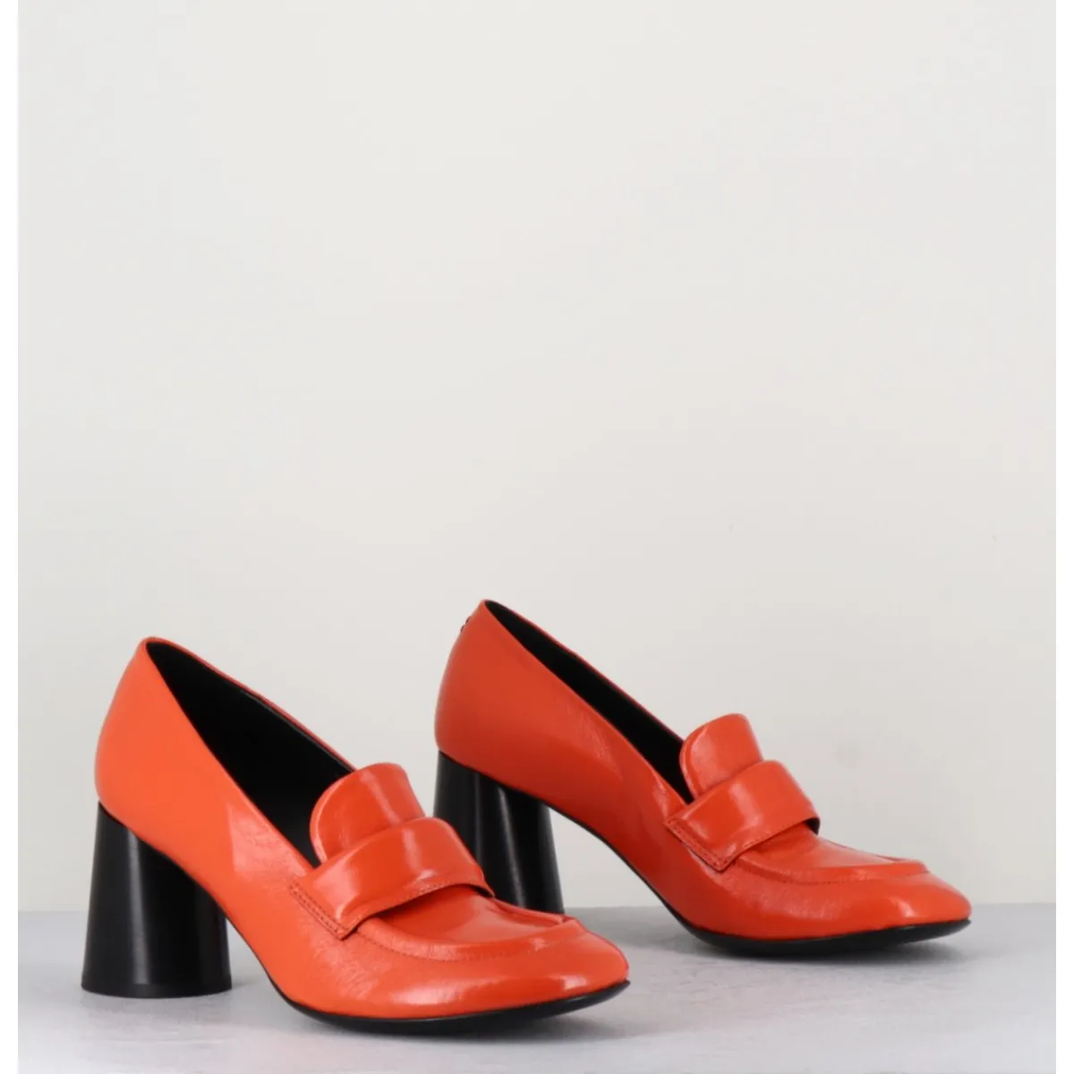 Mocassins | Chaussures^HALMANERA Mocassins à talon en cuir - ACE03 NESPOLA ORANGE