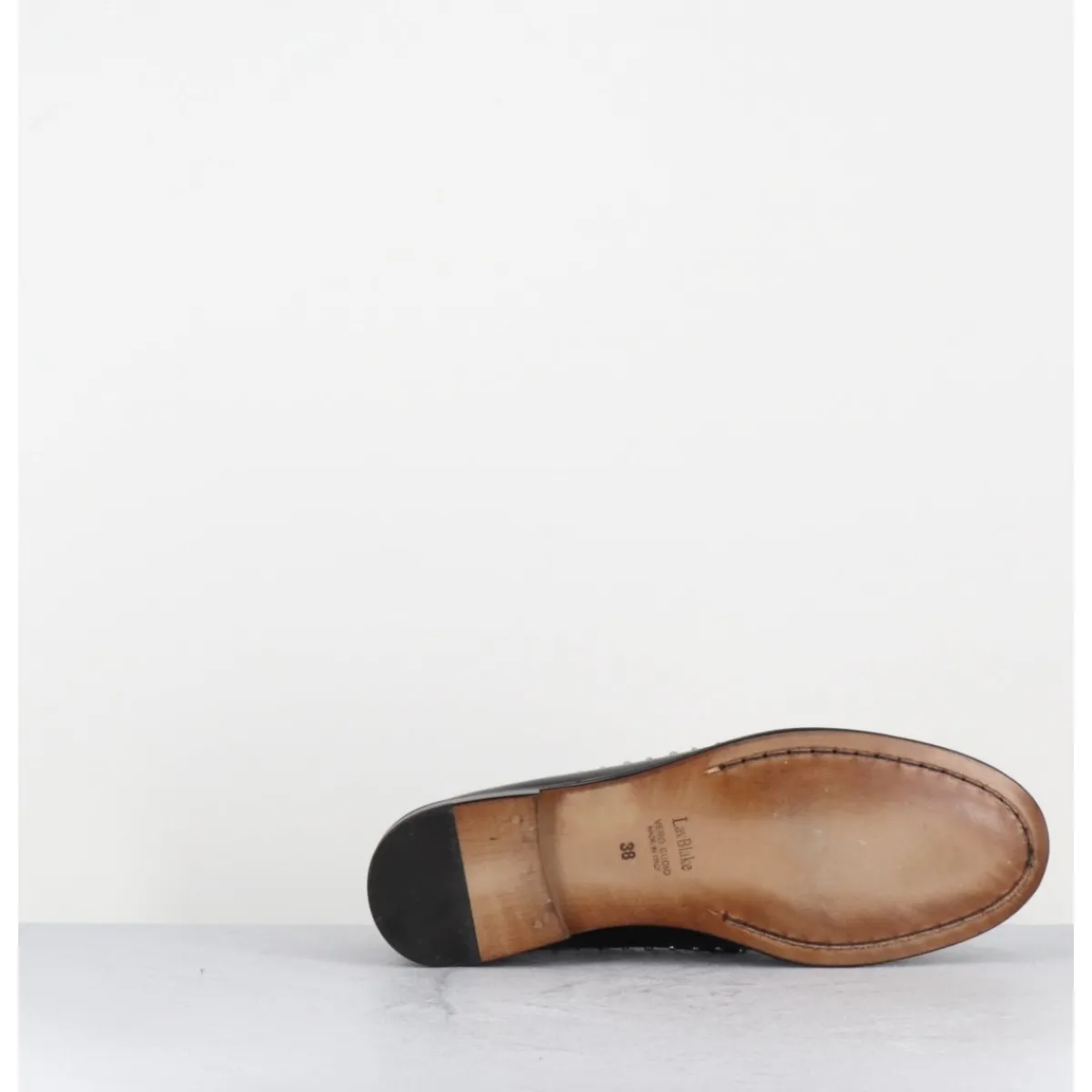 Mocassins | Chaussures^GARRICE LAB Mocassins bi-colores noir & blanc cloutés - ILAY ABRA NERO BIANCO NOIR&BLANC