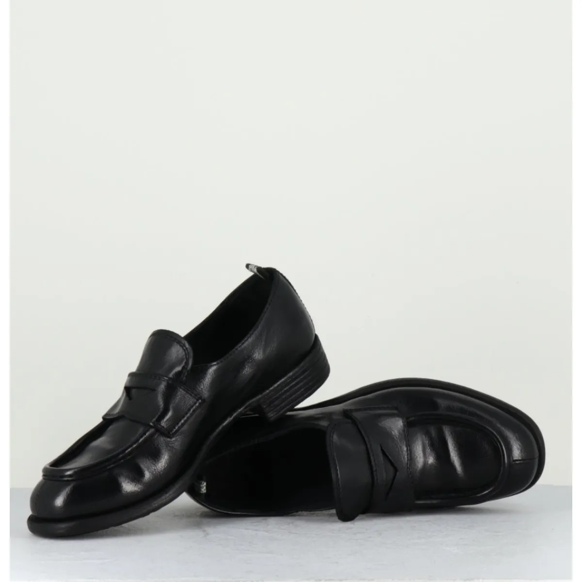 Mocassins | Chaussures^OFFICINE CREATIVE Mocassins en cuir - CALIXTE020 NERO NOIR