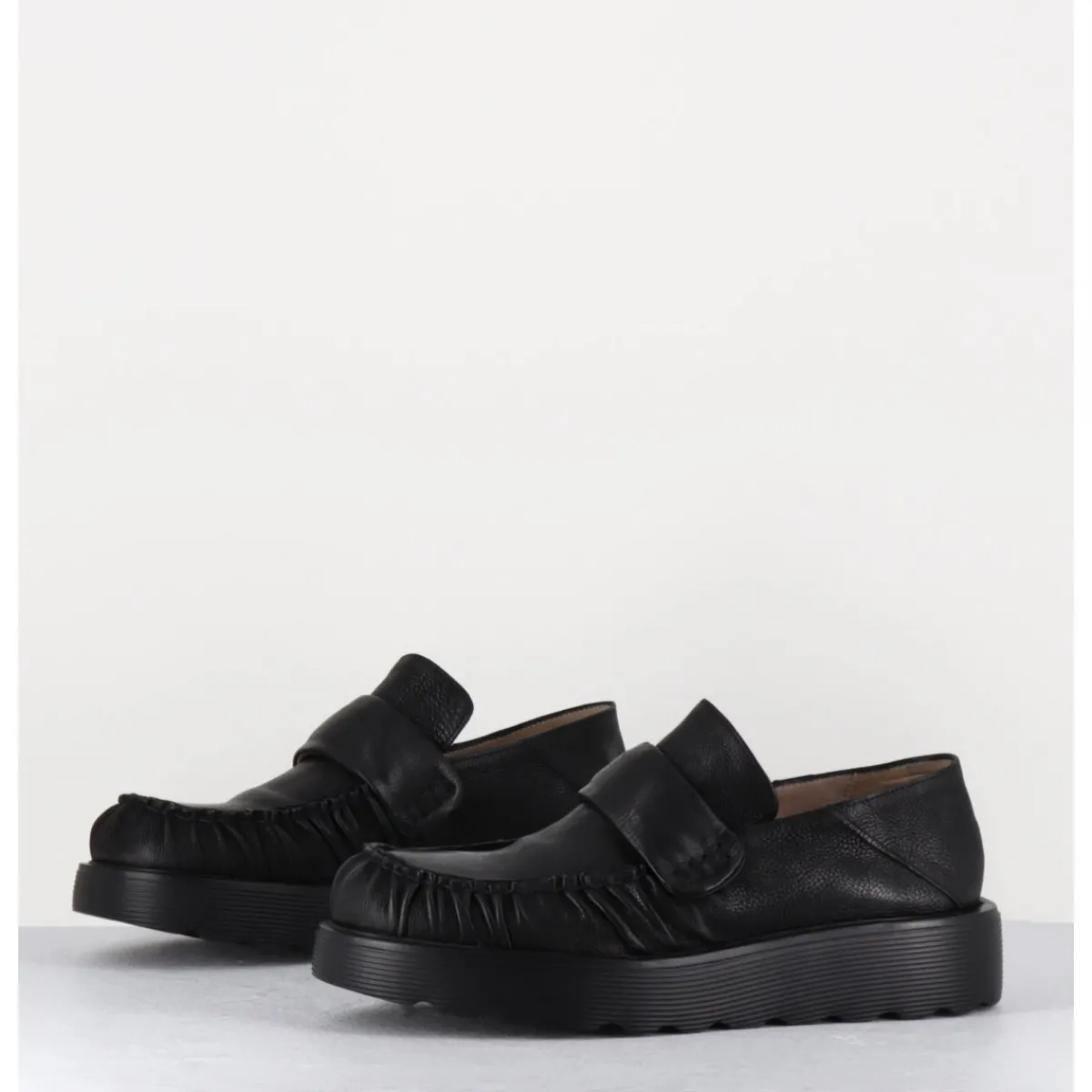 Mocassins^IXOS Mocassins en cuir souple semelle légère - X23 MAESTRALE NERO NOIR