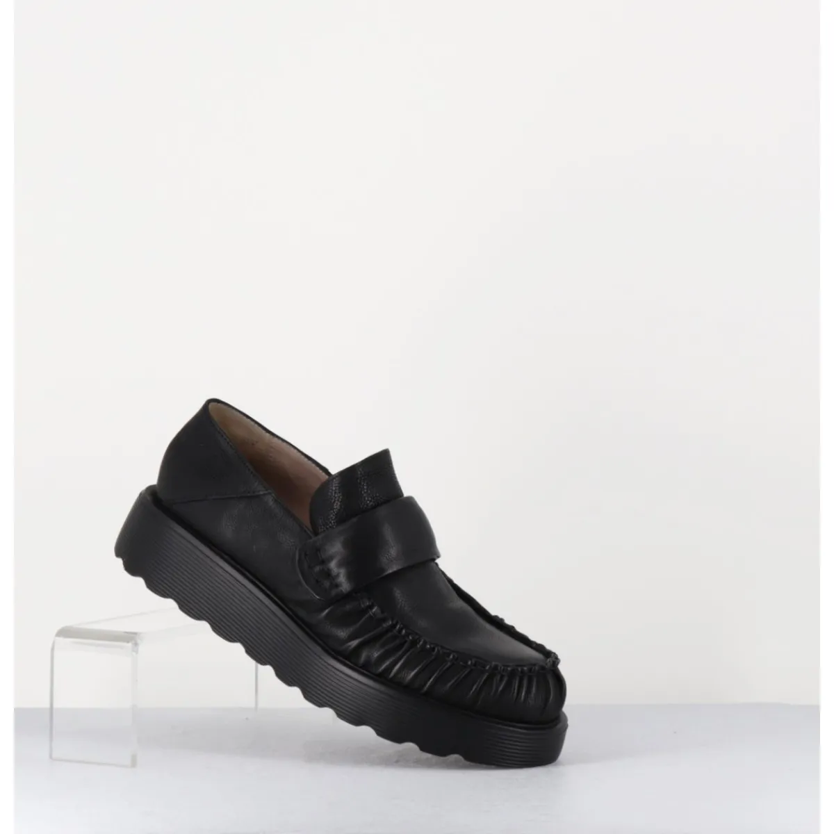 Mocassins^IXOS Mocassins en cuir souple semelle légère - X23 MAESTRALE NERO NOIR