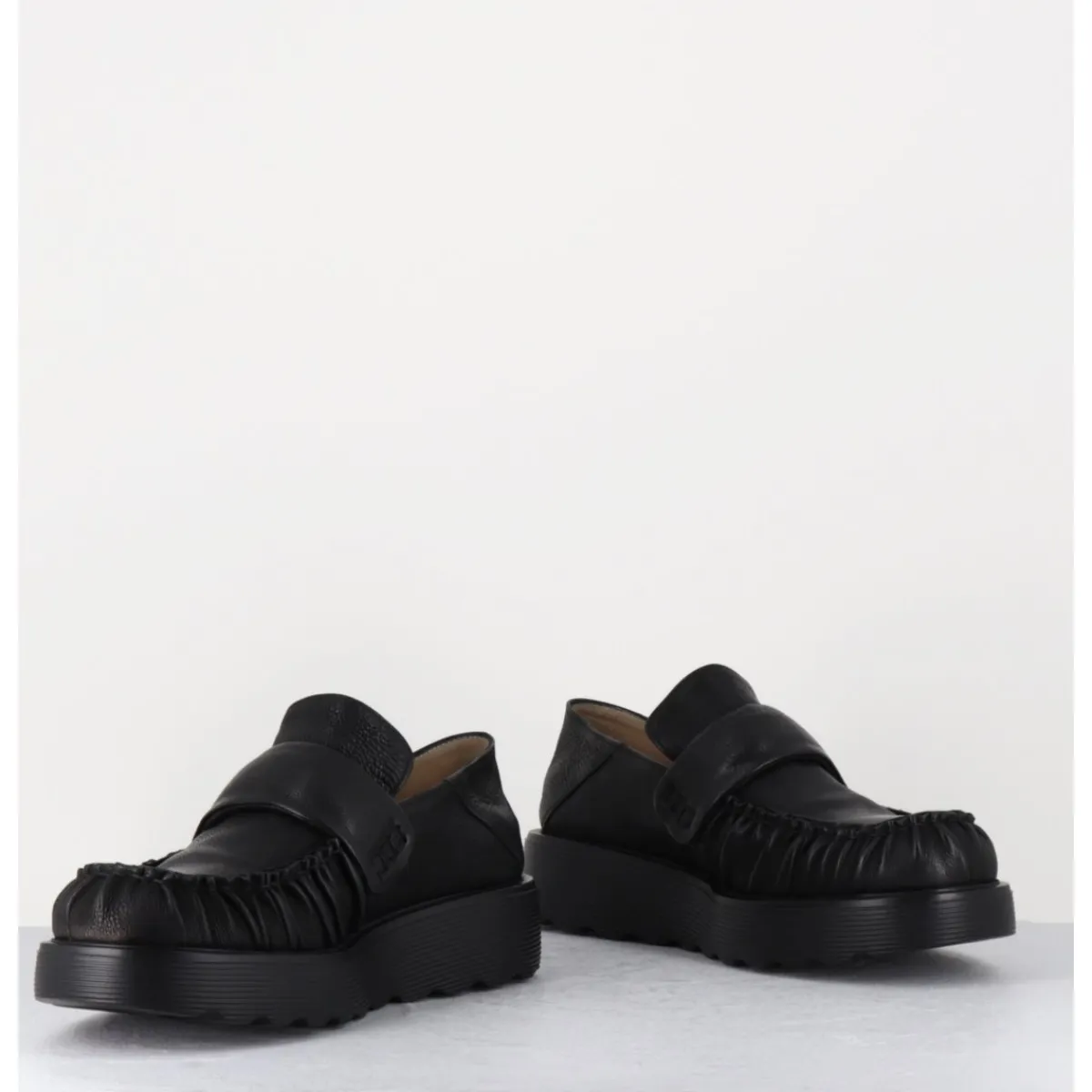 Mocassins^IXOS Mocassins en cuir souple semelle légère - X23 MAESTRALE NERO NOIR