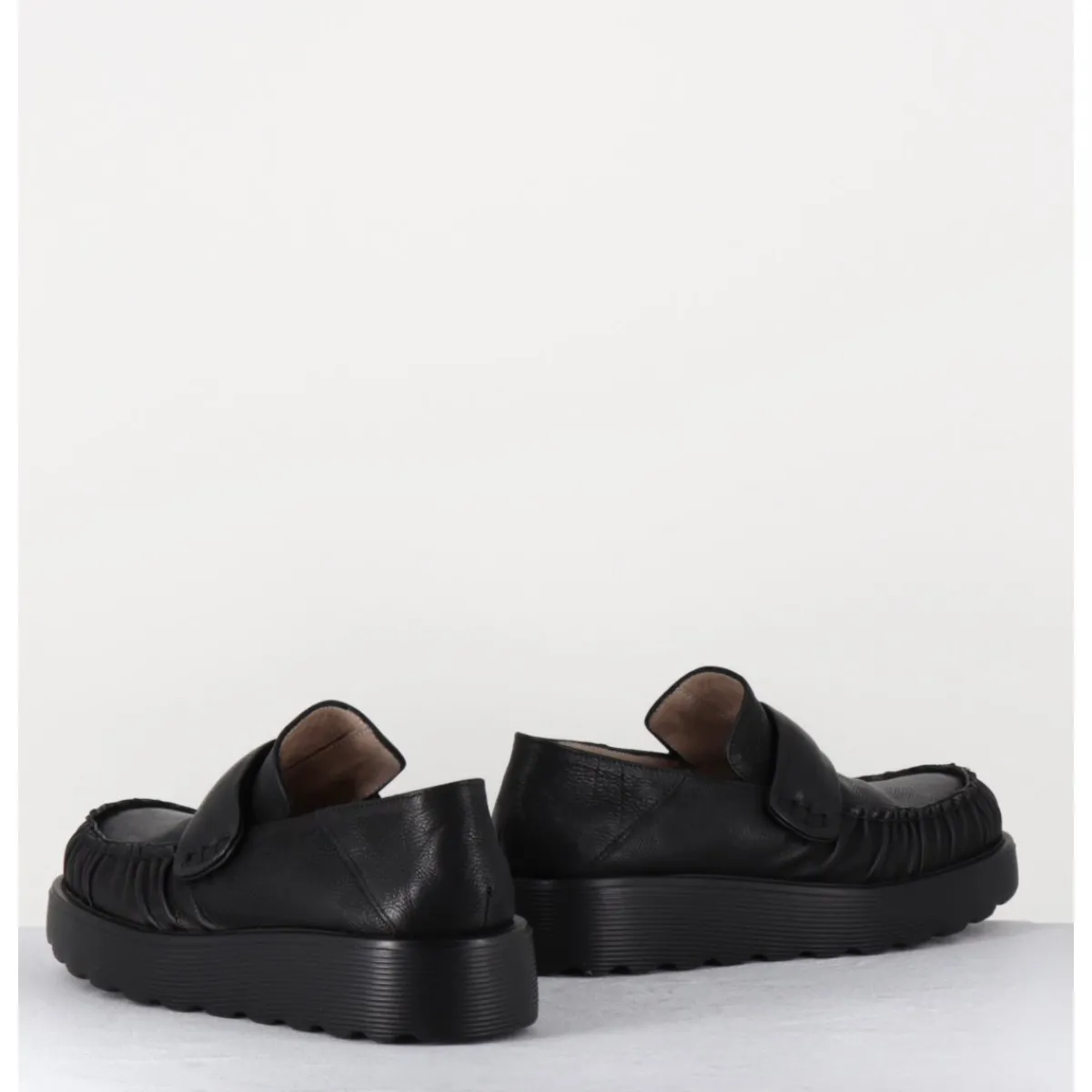 Mocassins^IXOS Mocassins en cuir souple semelle légère - X23 MAESTRALE NERO NOIR