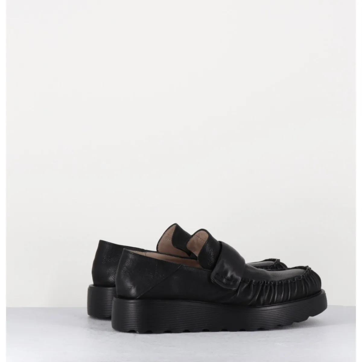 Mocassins^IXOS Mocassins en cuir souple semelle légère - X23 MAESTRALE NERO NOIR