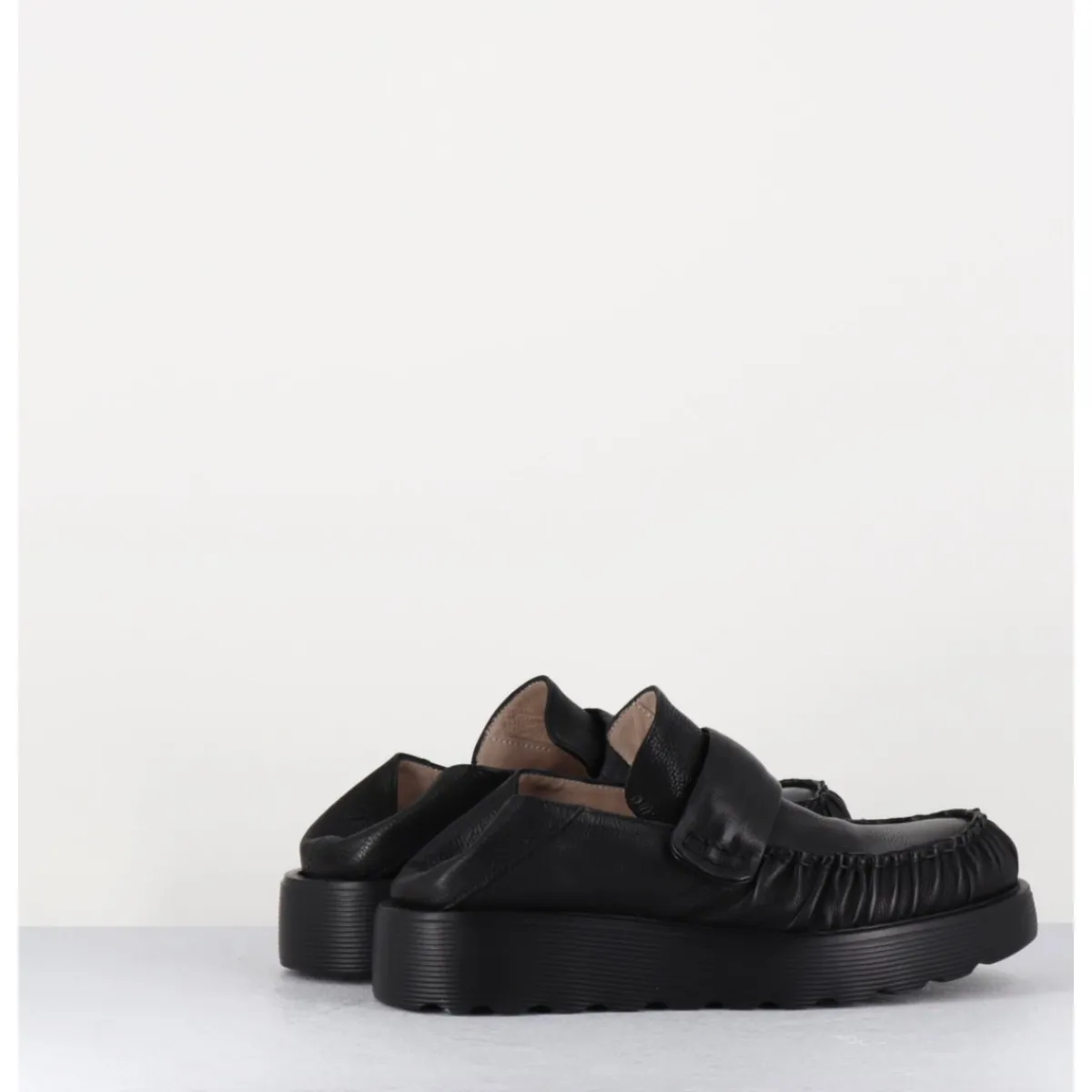 Mocassins^IXOS Mocassins en cuir souple semelle légère - X23 MAESTRALE NERO NOIR