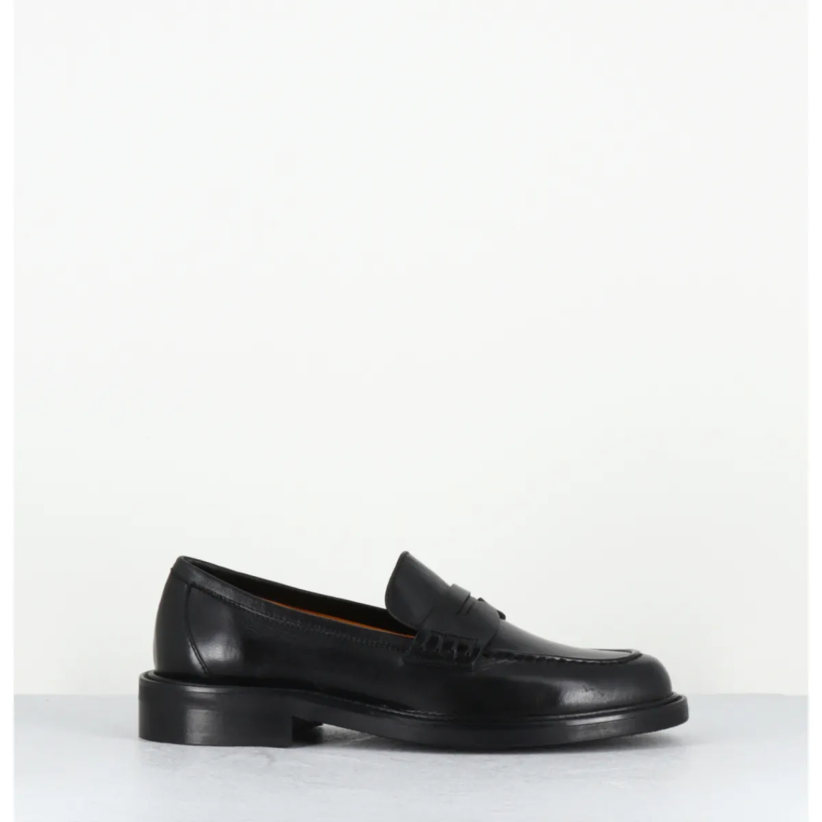 Mocassins | Chaussures^MARA BINI Mocassins plats en cuir souple - P906 SETA NERO NOIR