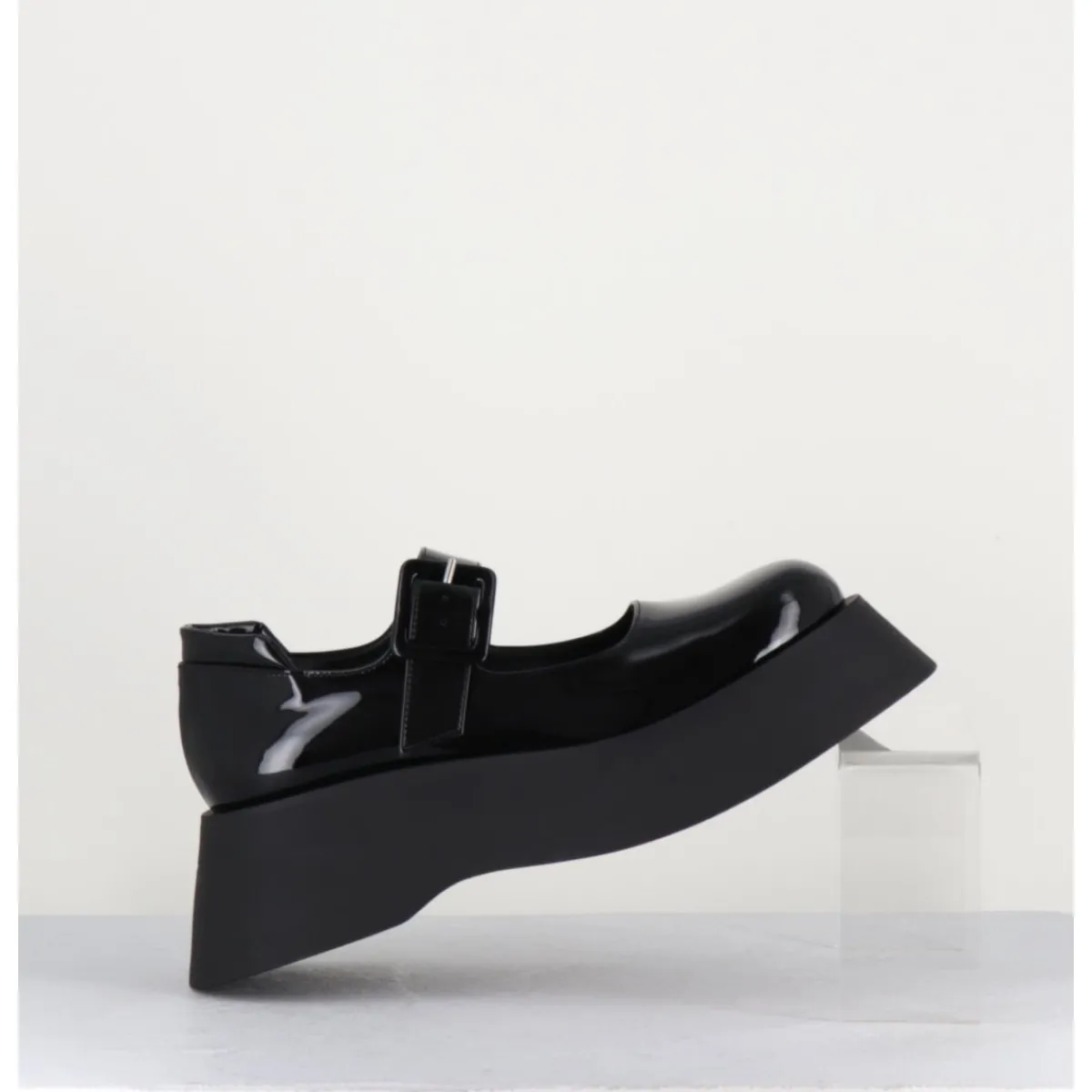 Chaussures | Plateformes^GARRICE LAB 90s babies à plateforme en cuir vernis - CORA VERNICE NERO NOIR