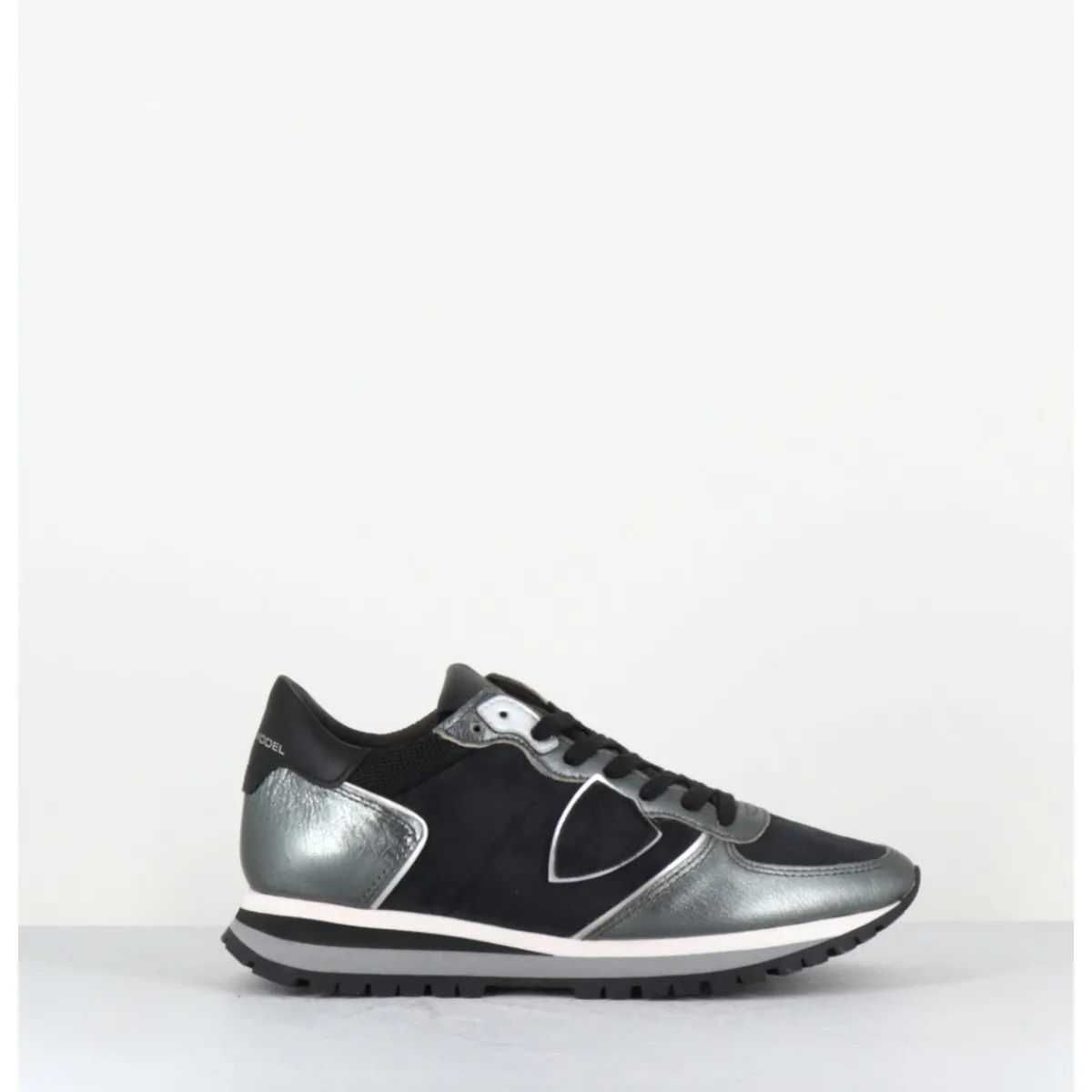 Sneakers^PHILIPPE MODEL TRPX LOW ANTHRACITE NOIR