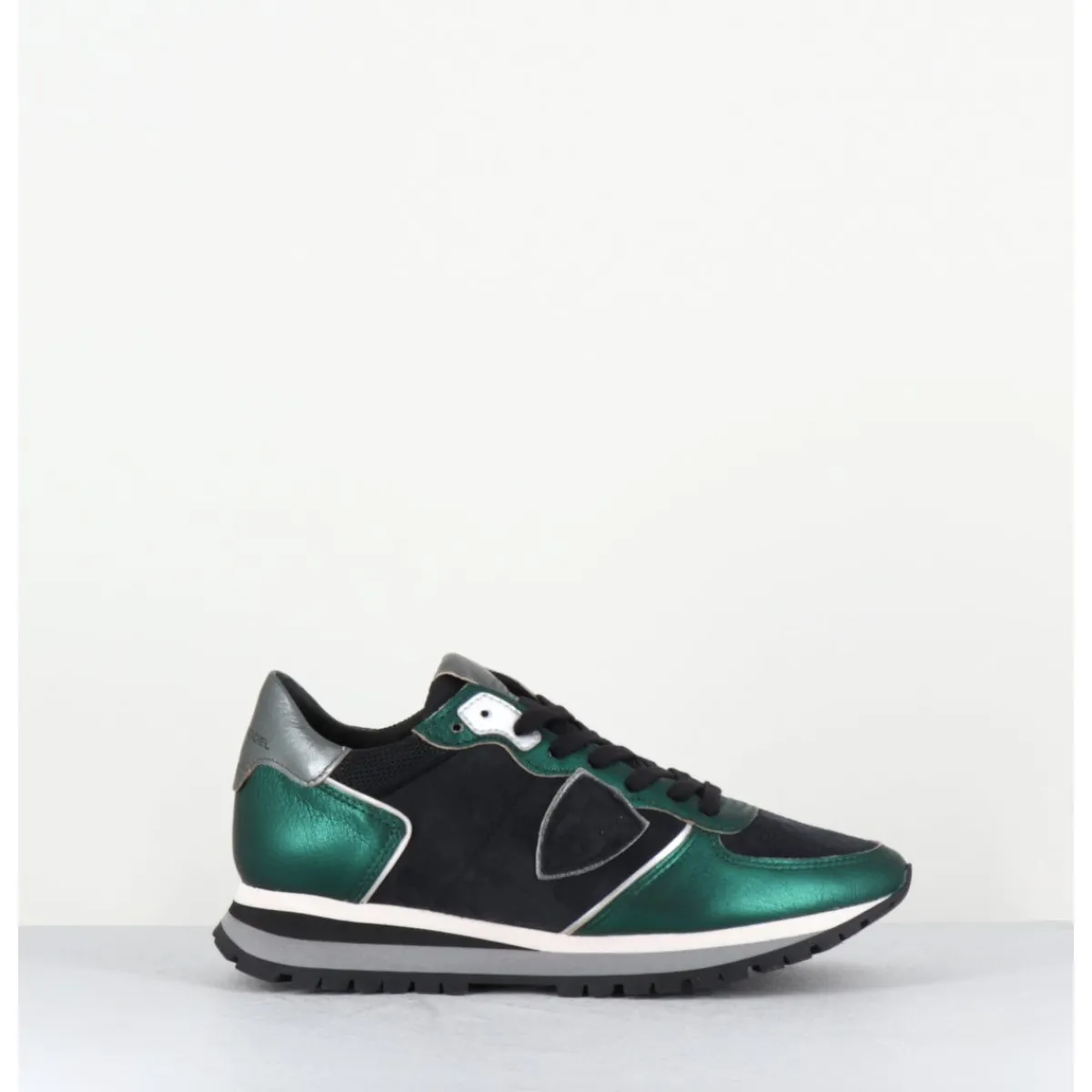 Sneakers^PHILIPPE MODEL TRPX LOW NOIR VERT